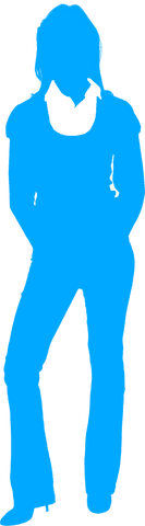 full length transparent businesswoman silhouette - Download Free Stock Videos Pikwizard.com