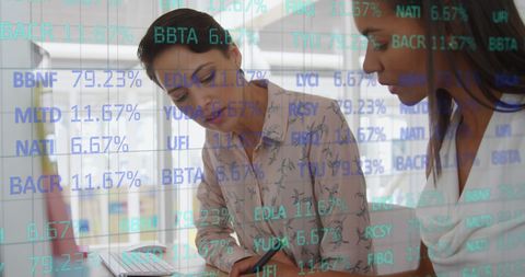 Coworkers Analyzing Market Trends on Digital Devices - Download Free Stock Images Pikwizard.com