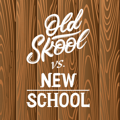 transparent old school vs new school wooden theme design - Download Free Stock Videos Pikwizard.com