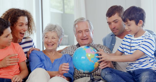 Multigenerational Family Enjoying Educational Activity Indoors - Download Free Stock Images Pikwizard.com