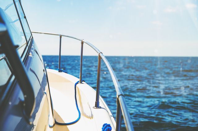 Perfect for promoting travel and tourism, boat rentals, or nautical-themed advertisements. Ideal for websites or magazines focusing on seaside vacations, marine activities, or luxury lifestyles.