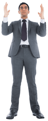 transparent business professional raising arms up - Download Free Stock Videos Pikwizard.com