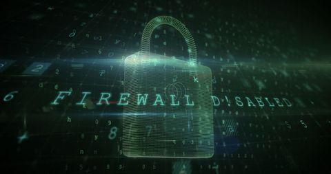 Data Security Concept with Digital Padlock and Code - Download Free Stock Images Pikwizard.com