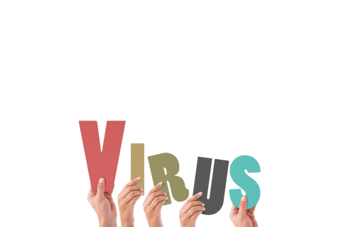 hands holding colorful virus letters on transparent background - Download Free Stock Videos Pikwizard.com