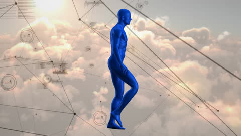 Digital Human Model Amidst Data Network Concepts