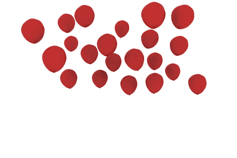 floating red balloons on transparent background - Download Free Stock Videos Pikwizard.com