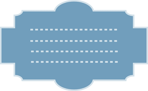 blank blue name tag vector on transparent background - Download Free Stock Videos Pikwizard.com