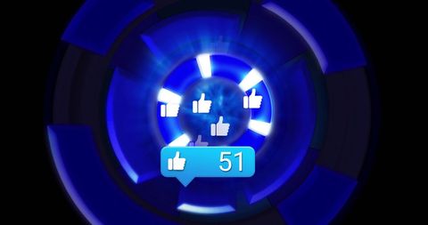 Social Media Engagement Technology Circles - Download Free Stock Images Pikwizard.com