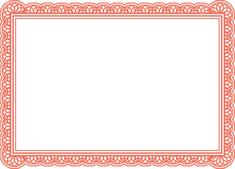 Elegant Red Ornamental Frame on Transparent Background - Download Free Stock Videos Pikwizard.com
