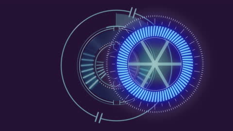 Digital Sale Animation with Futuristic Scope