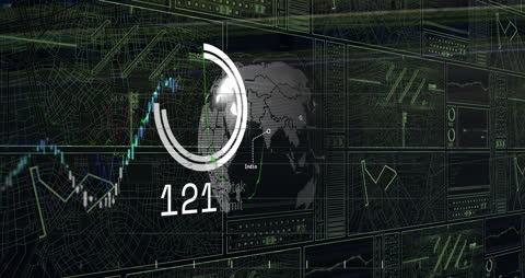 Digital Data Streams and Global Connections Background