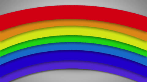 Vibrant Rainbow Spectrum Design on Abstract Background