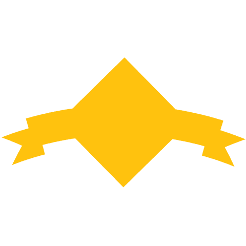 yellow badge with ribbon on transparent background for text - Download Free Stock Videos Pikwizard.com