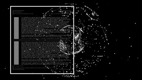 Futuristic Data Network Integration with Rotating Human Brain