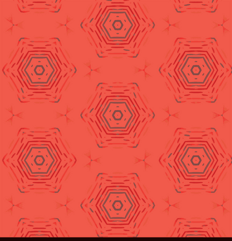 red digital hexagonal pattern on transparent background - Download Free Stock Videos Pikwizard.com