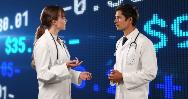 Medical Professionals Discussing Healthcare Economics - Download Free Stock Images Pikwizard.com