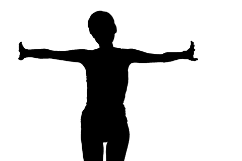 Silhouette of Athletic Woman Exercising on Transparent Background - Download Free Stock Videos Pikwizard.com