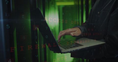 Cybersecurity Threat with Data Protection Themes - Download Free Stock Images Pikwizard.com