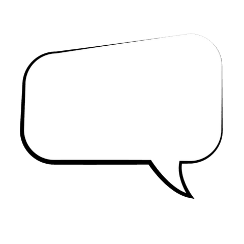 Transparent Speech Bubble with Copy Space for Text Layering - Download Free Stock Videos Pikwizard.com