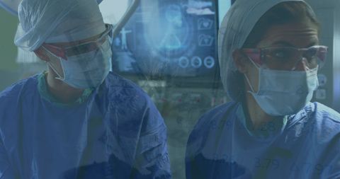 Medical Professionals Collaborating in Operating Room - Download Free Stock Images Pikwizard.com