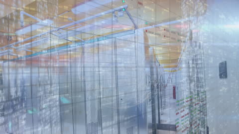 Advanced Data Center with Digital World Overlay