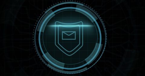 Digital Email Security Shield Against Cyber Threats - Download Free Stock Images Pikwizard.com