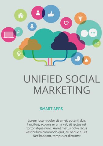 digital connectivity and integrated marketing strategies infographic - Download Free Stock Templates Pikwizard.com