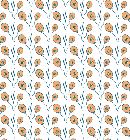 Abstract Green Orange Balloons Pattern on Transparent Background - Download Free Stock Videos Pikwizard.com