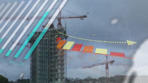 Data Analytics Overlay on Urban Construction Scene