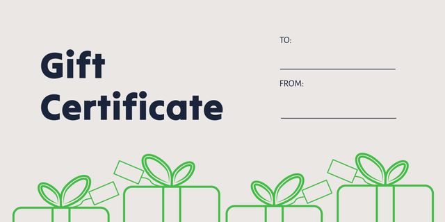 Customizable Gift Certificate Template for Promotions - Download Free Stock Videos Pikwizard.com