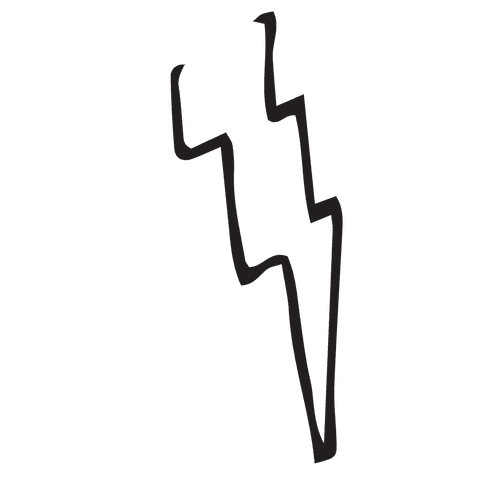abstract lightning bolt design on transparent background - Download Free Stock Videos Pikwizard.com