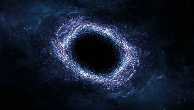 Swirling Accretion Disk Around Black Hole in Cosmic Space