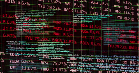 Digital Data Streams Showcasing Global Economic Connectivity