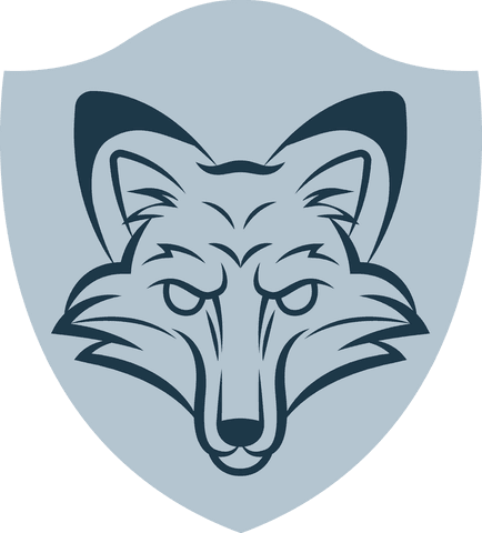 wolf emblem on blue badge with transparent background - Download Free Stock Videos Pikwizard.com