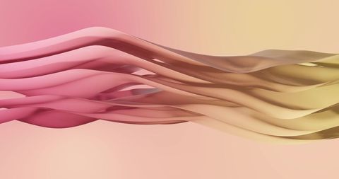 Abstract pastel gradient waves flowing smoothly