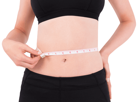 transparent fit woman measuring waist for health goal - Download Free Stock Videos Pikwizard.com