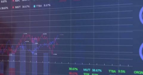 Digital Financial Data Display Tracking Market Trends - Download Free Stock Images Pikwizard.com
