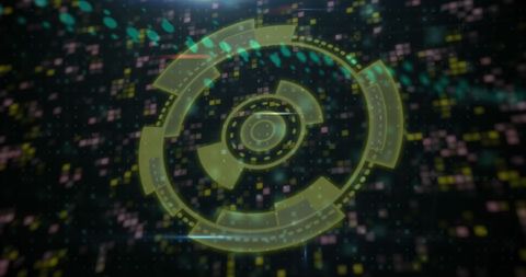 Futuristic Data Interface with Digital Scope - Download Free Stock Images Pikwizard.com