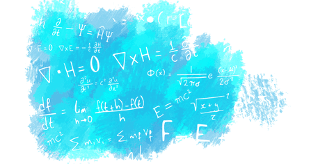 Transparent Blue Paint with Mathematical Equations PNG Design - Download Free Stock Videos Pikwizard.com