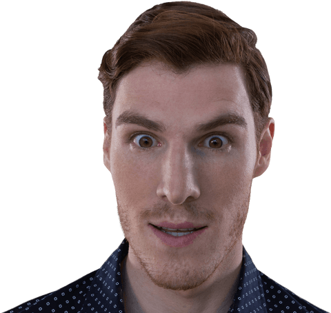 Transparent Background Surprised Caucasian Businessman - Download Free Stock Videos Pikwizard.com