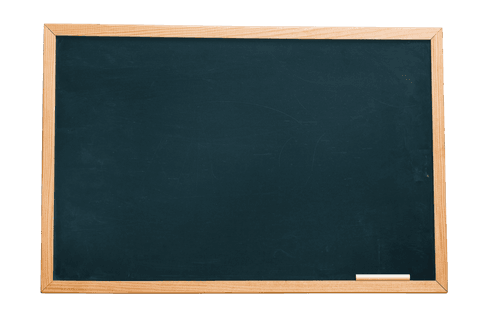 transparent empty blackboard with wooden frame and chalk for education - Download Free Stock Videos Pikwizard.com