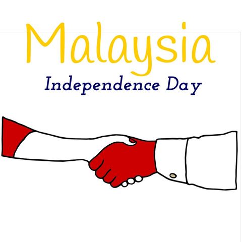 malaysia independence day celebration handshake illustration - Download Free Stock Templates Pikwizard.com