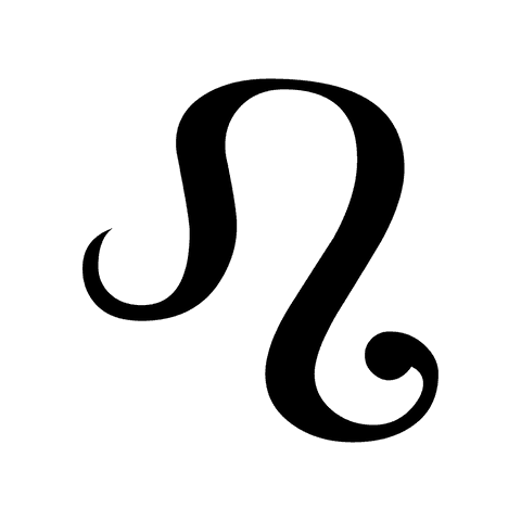 Digital Black Abstract Shape on Transparent Background