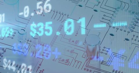 Digital Finance and Circuit Technology Fusion Concept - Download Free Stock Images Pikwizard.com