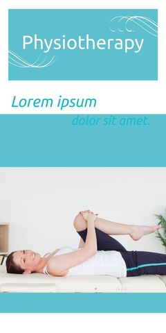 Woman Performing Physiotherapy Exercise for Health and Wellness - Download Free Stock Templates Pikwizard.com