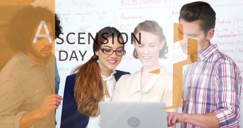 High-Energy Team Collaboration During Office Meeting