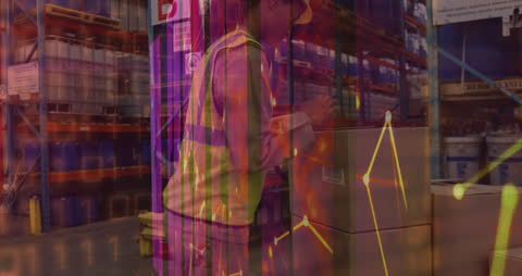 Warehouse Operations with Digital Overlay