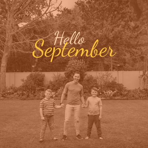 Celebrating September in a Family Garden Gathering