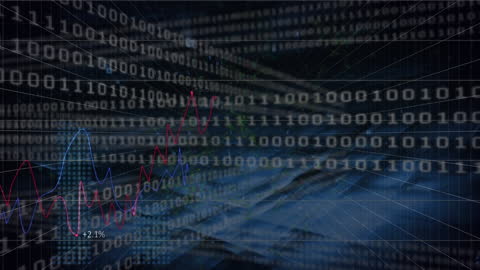 Abstract Binary Code with Graph Data Visualization