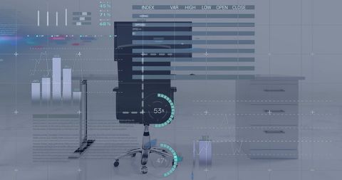 digital analysis with statistical and financial data in modern office - Download Free Stock Images Pikwizard.com